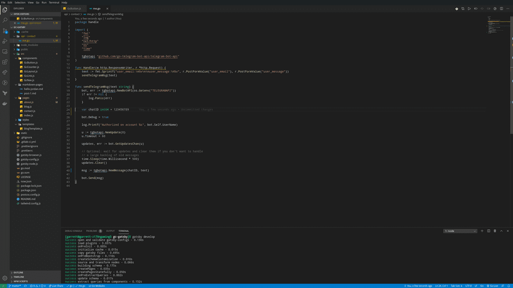 image of code in a IDE